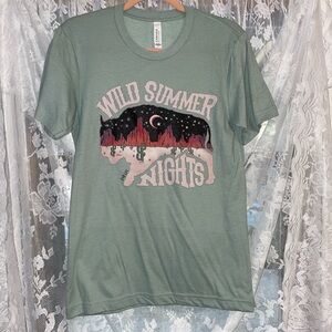Wild summer nights western T-shirt